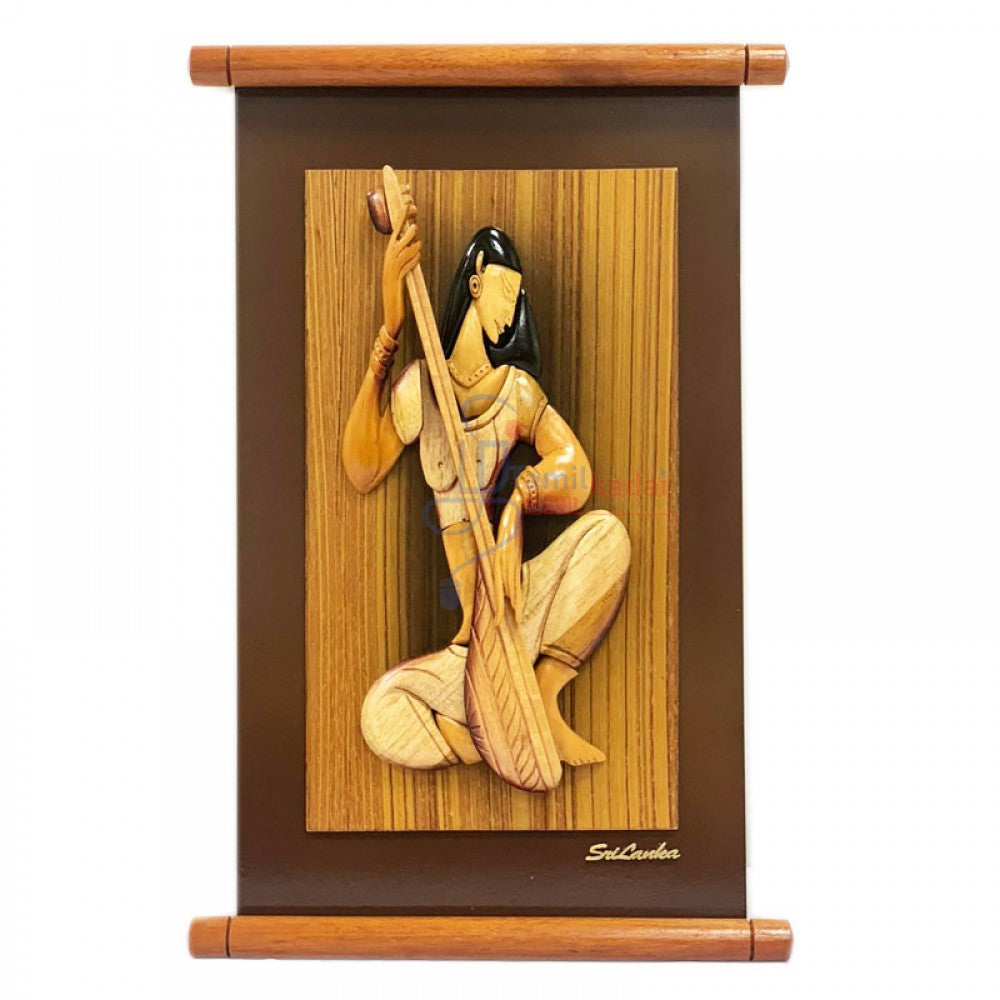 Meerah 9'' X 14'' wood wall frame
