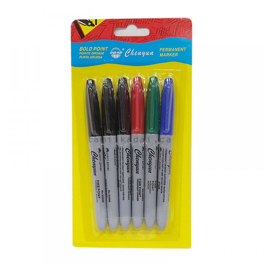 Marker (6 Pc) - Doller Store