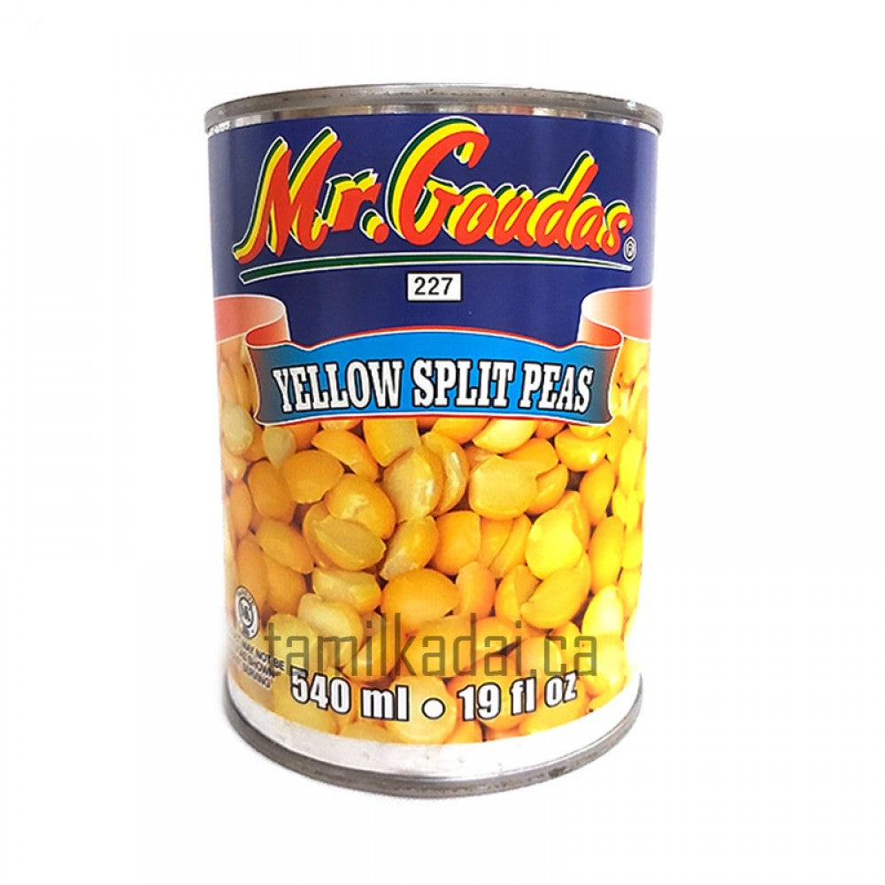 Yellow Split Peas (540 Ml) - Mr. Goudas