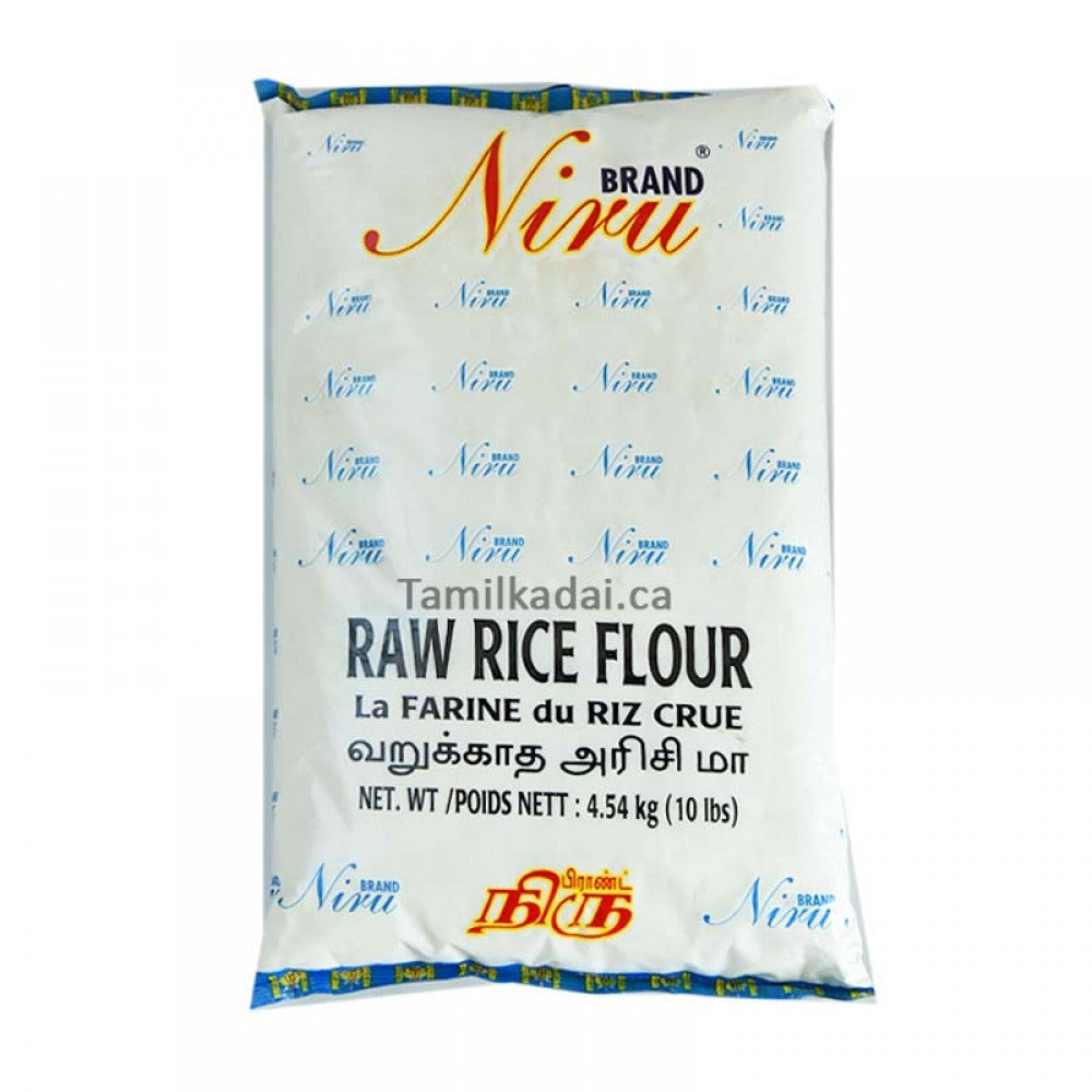 Raw White Rice Flour (10 Lb) - Niru