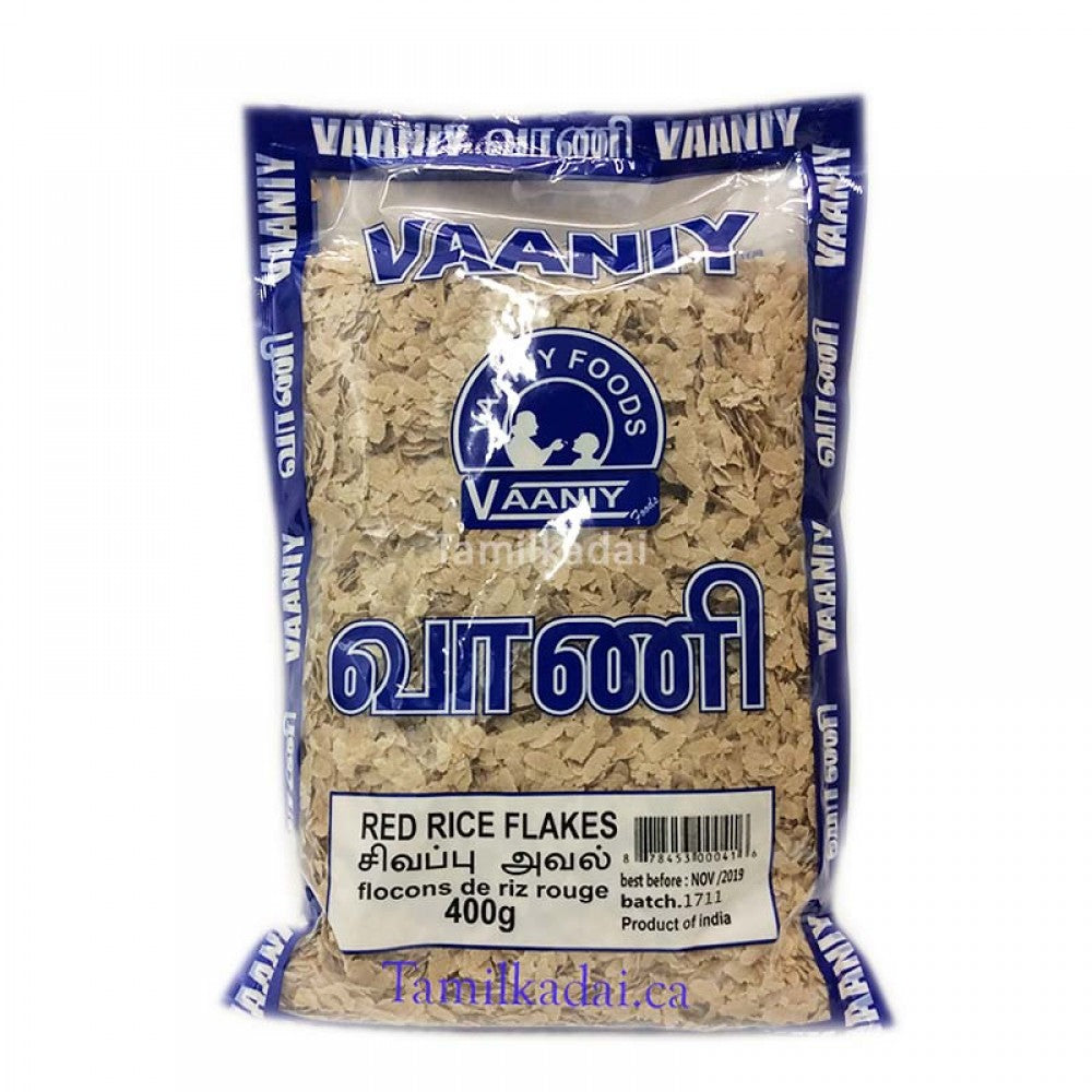 Red Rice Flakes (400 G) - Vaaniy